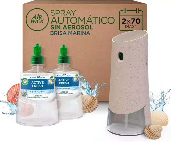Air Wick Spray Automático Sin Aerosol + 2 recambios Air Wick Spray Automático Sin Aerosol + 2 recambios