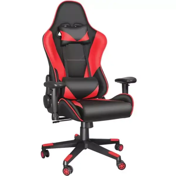 Silla Gaming Silla con cojín lumbar Silla Gaming Silla con cojín lumbar