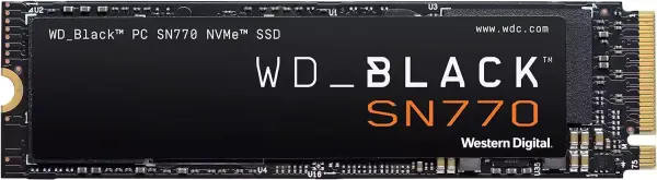 SSD WD Black SN770 250 GB NVMe Gen4 SSD WD Black SN770 250 GB NVMe Gen4
