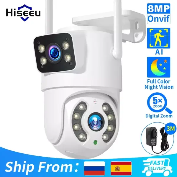 Cámara de vigilancia Hiseeu 4MP con wifi Cámara de vigilancia Hiseeu 4MP con wifi