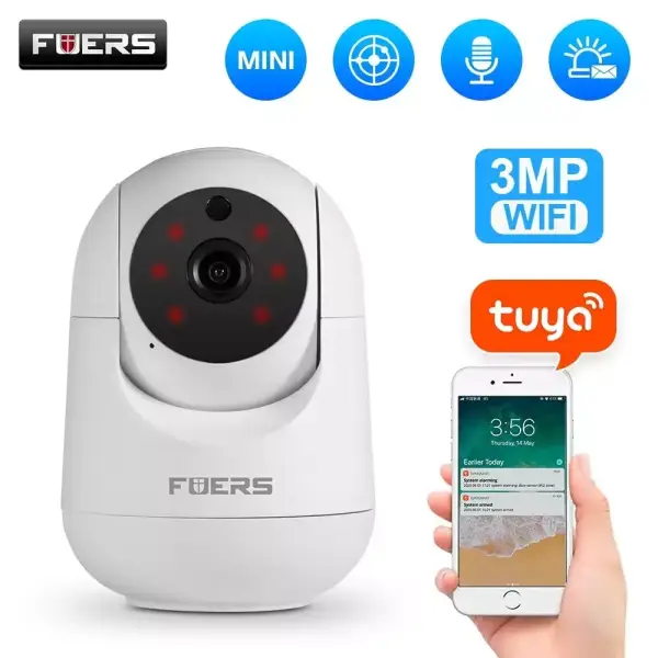 Cámara de vigilancia IP WiFi 1080p 360º Cámara de vigilancia IP WiFi 1080p 360º
