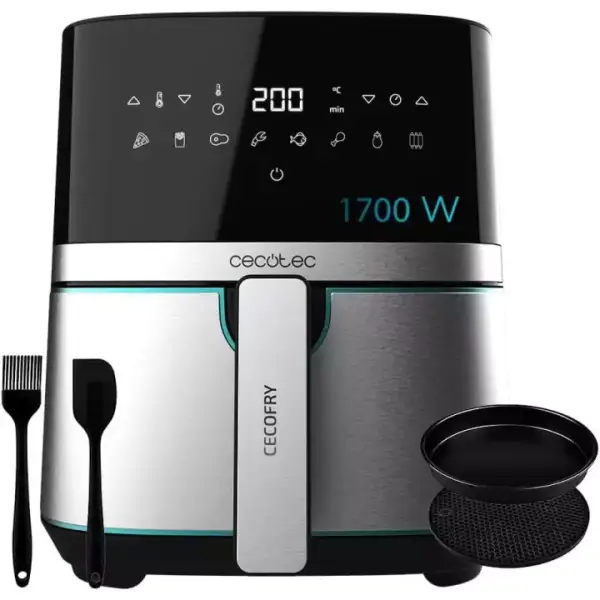Freidora de aire Cecotec Cecofry Full Inox 5500 Pro 5.5L Freidora de aire Cecotec Cecofry Full Inox 5500 Pro 5.5L