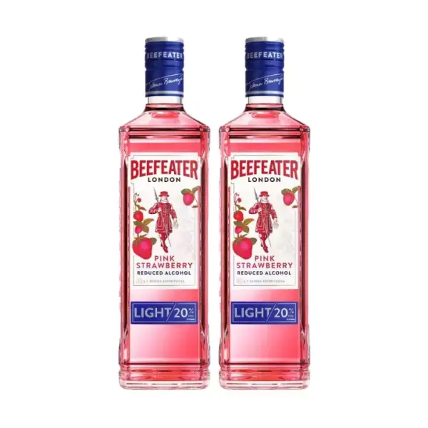 2x Beefeater Pink Light Bebida Espirituosa 70cl 2x Beefeater Pink Light Bebida Espirituosa 70cl