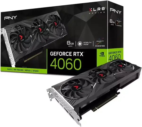 Tarjeta gráfica PNY GeForce RTX 4060 8GB Tarjeta gráfica PNY GeForce RTX 4060 8GB