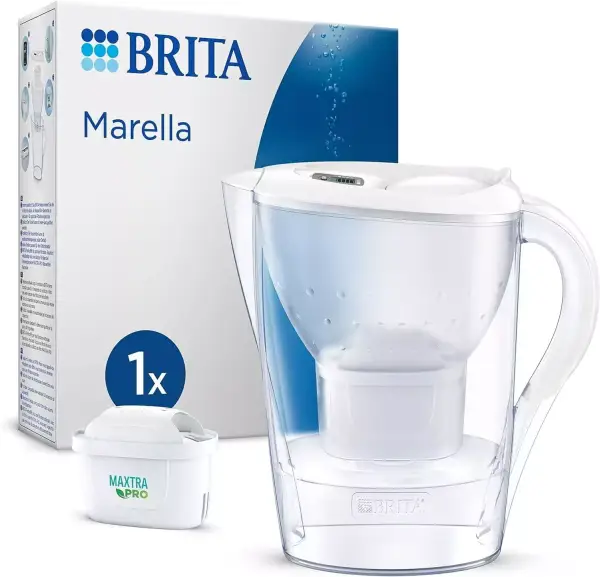 Jarra filtradora Brita Marella 2.4L + Filtro Jarra filtradora Brita Marella 2.4L + Filtro
