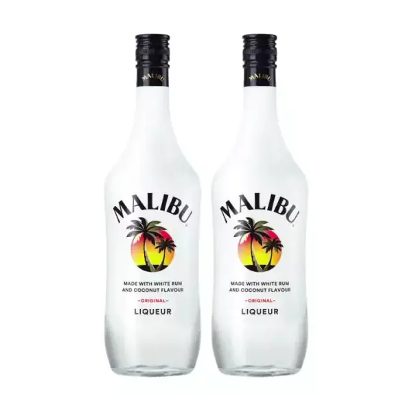 Pack de 2 botellas Ron Malibu Coco 1L Pack de 2 botellas Ron Malibu Coco 1L