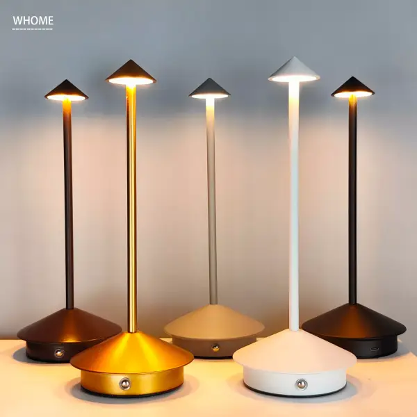 Lámpara de mesa LED recargable USB-C Lámpara de mesa LED recargable USB-C