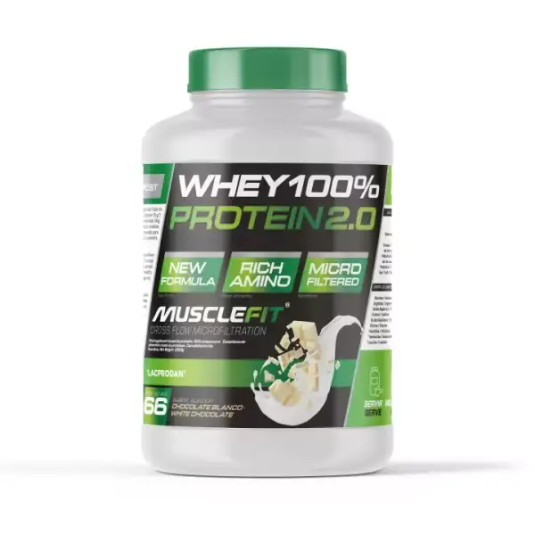 2Kg Proteina 2.0 100% Whey MuscleFit 2Kg Proteina 2.0 100% Whey MuscleFit