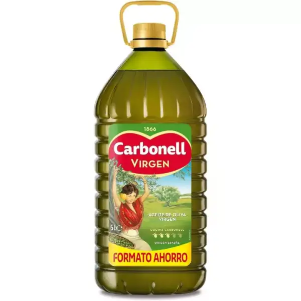 Garrafa 5L Aceite de Oliva Carbonell Virgen Garrafa 5L Aceite de Oliva Carbonell Virgen