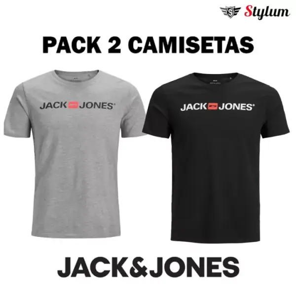 Pack 2 Camisetas Jack&Jones Pack 2 Camisetas Jack&Jones