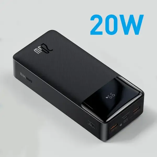 Powerbank Baseus de 30.000mAh 20W PD Powerbank Baseus de 30.000mAh 20W PD