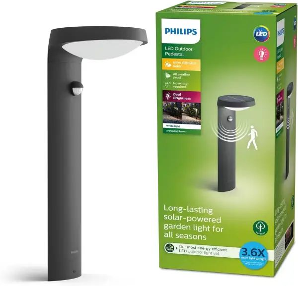 Aplique exterior de pared Philips Tyla 3000k IP44 Aplique exterior de pared Philips Tyla 3000k IP44