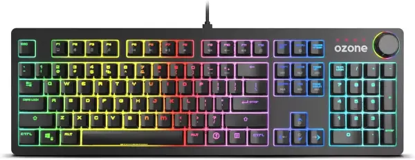 Teclado Gaming Mecánico Ozone Strikeback RGB Teclado Gaming Mecánico Ozone Strikeback RGB