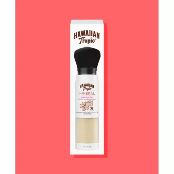 Hawaiian Tropic Brocha de Maquillaje con Protección Solar SPF 30 Hawaiian Tropic Brocha de Maquillaje con Protección Solar SPF 30
