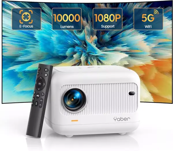Mini proyector Portátil Yaber 5G WiFi 1080p Mini proyector Portátil Yaber 5G WiFi 1080p