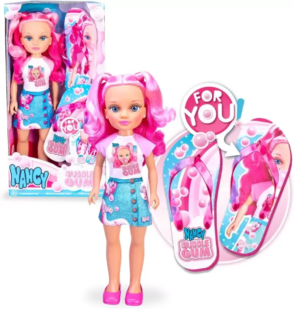 Muñeca Nancy Bubble Gum Summer Pack Muñeca Nancy Bubble Gum Summer Pack