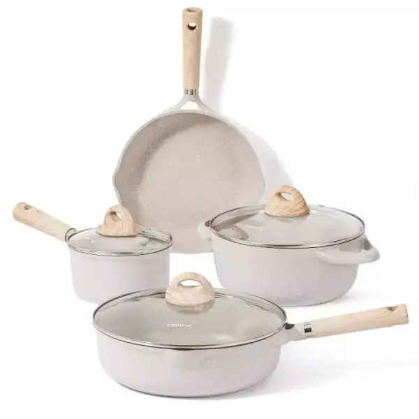 Juego de 7 piezas de cocina Carote antiadherente Juego de 7 piezas de cocina Carote antiadherente
