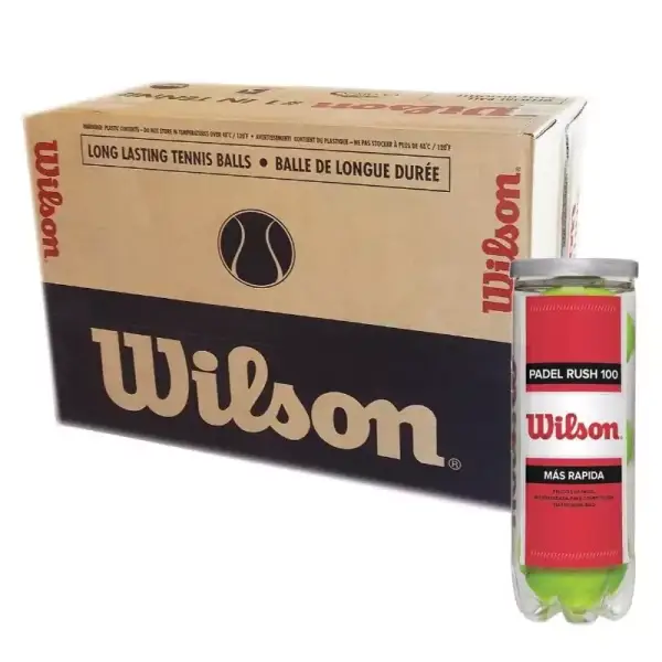 72 Pelotas Wilson Rush 100 72 Pelotas Wilson Rush 100