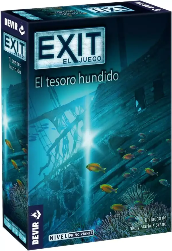 Juego de mesa Exit: El Tesoro Hundido Escape Room Juego de mesa Exit: El Tesoro Hundido Escape Room
