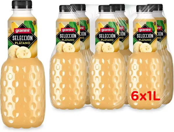 6x 1L Néctar de plátano con edulcorante 6x 1L Néctar de plátano con edulcorante