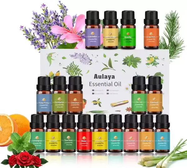 Pack de 18 aceites esenciales Pack de 18 aceites esenciales