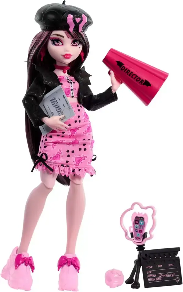 Muñeca Draculaura Fearbook Monster High directora de Cine Muñeca Draculaura Fearbook Monster High directora de Cine