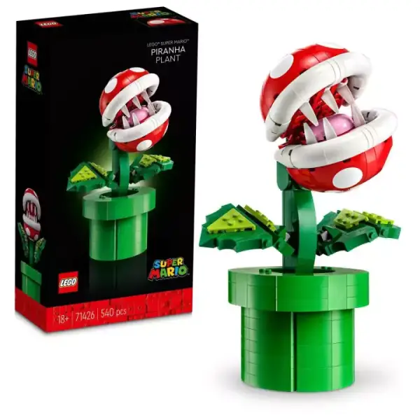 Set de construcción LEGO Super Mario Planta Piraña Set de construcción LEGO Super Mario Planta Piraña