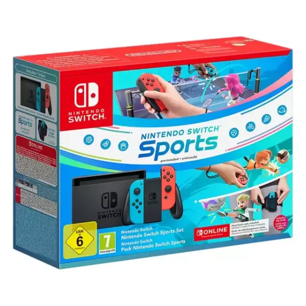 Nintendo Switch Sports + 12 Meses Nintendo Switch Online Nintendo Switch Sports + 12 Meses Nintendo Switch Online