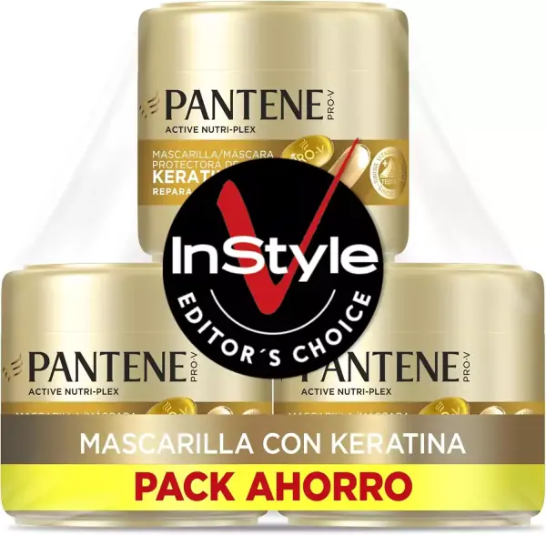 3x300ml Mascarilla Protectora De Keratina Pantene Pro-V Repara y Protege 3x300ml Mascarilla Protectora De Keratina Pantene Pro-V Repara y Protege