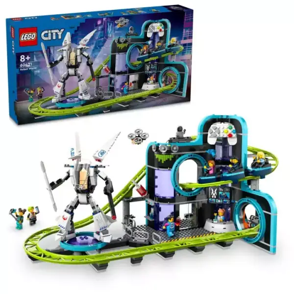LEGO 60421 City: Montaña Rusa de Robot World LEGO 60421 City: Montaña Rusa de Robot World