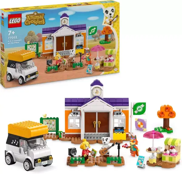 LEGO Animal Crossing Concierto de Totakeke en la plaza LEGO Animal Crossing Concierto de Totakeke en la plaza
