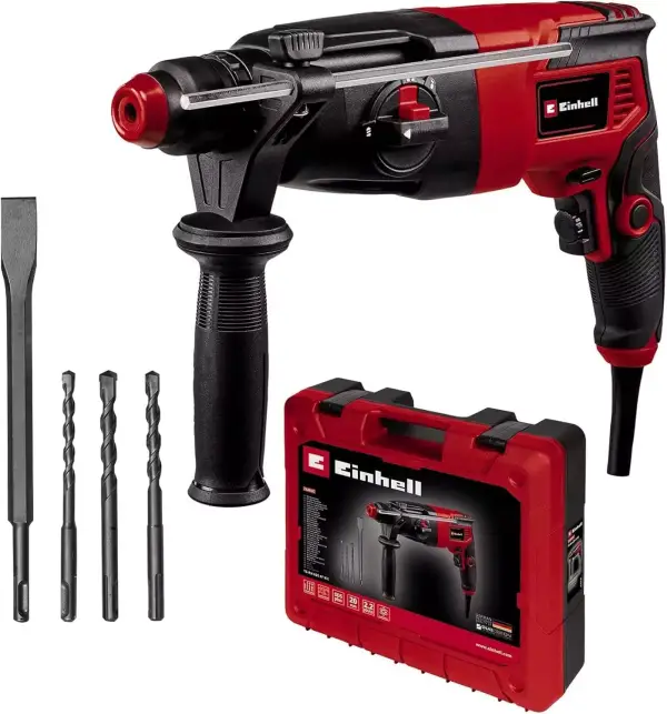 Kit de taladro percutor Einhell TC-RH 620 4F 620 W Kit de taladro percutor Einhell TC-RH 620 4F 620 W