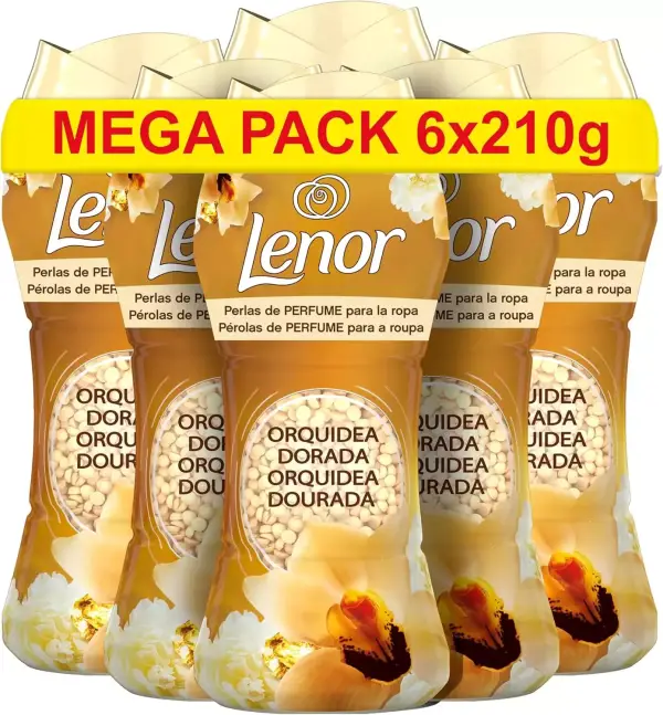 6x Classics perlas para la lavadora perfumadas Orquídea Dorada 6x Classics perlas para la lavadora perfumadas Orquídea Dorada