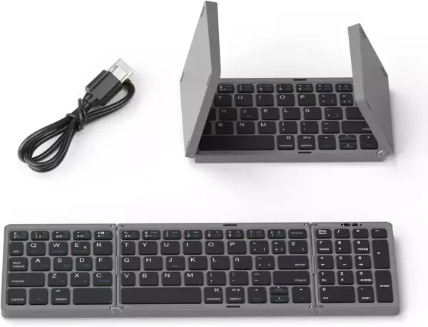 Teclado plegable portátil inalámbrico ultrafino Teclado plegable portátil inalámbrico ultrafino