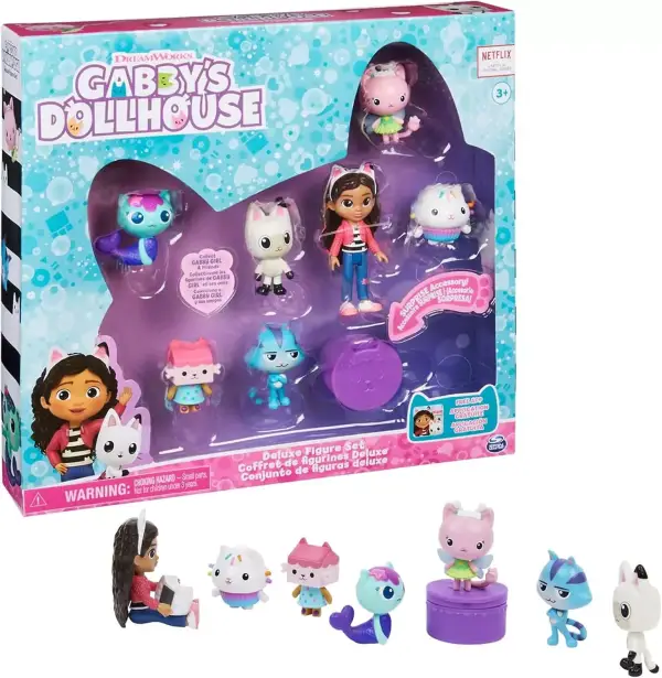 Set de 7 Figuras Coleccionables de La Casa de Muñecas de Gabby Set de 7 Figuras Coleccionables de La Casa de Muñecas de Gabby