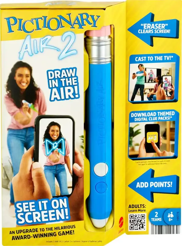 Juego de mesa Mattel Games Pictionary Air 2 Juego de mesa Mattel Games Pictionary Air 2