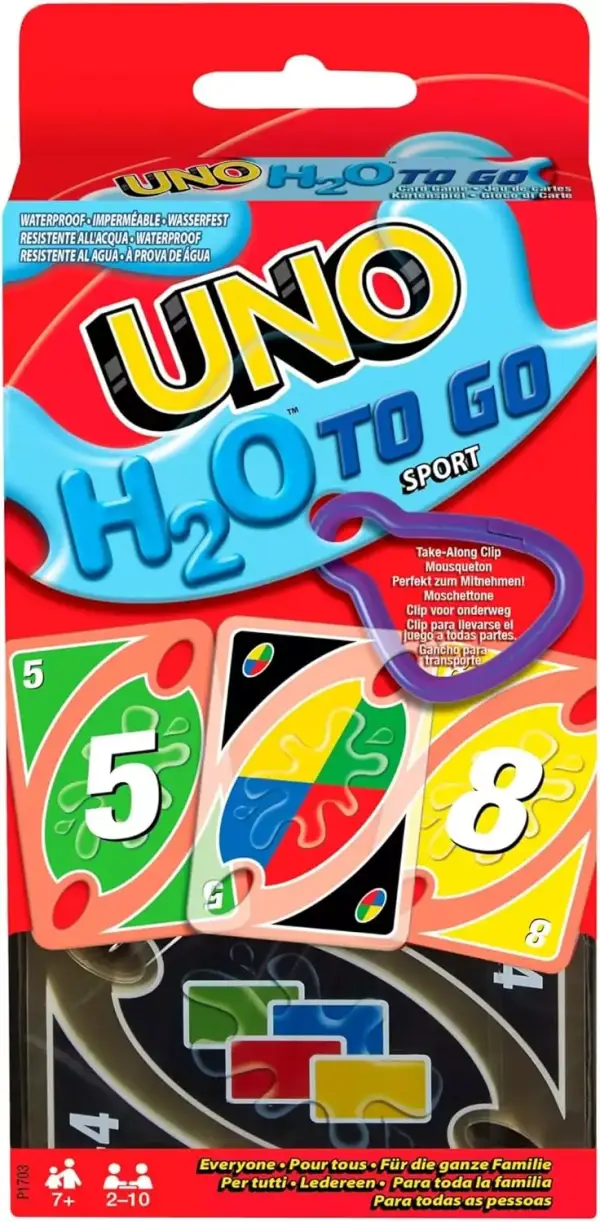 Juego de cartas UNO H20 To Go Juego de cartas UNO H20 To Go