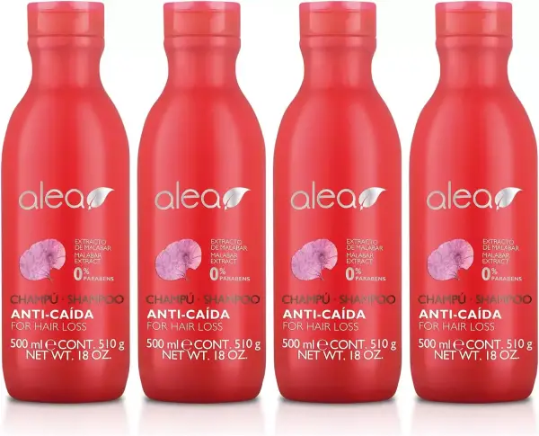 4x Alea Champú Anticaída 500 ml 4x Alea Champú Anticaída 500 ml