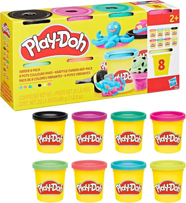 Pack 8 Botes Play Doh Pack 8 Botes Play Doh