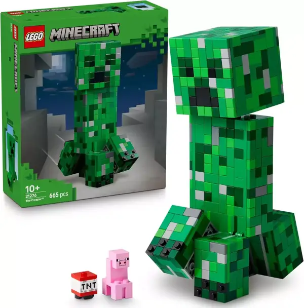 LEGO Minecraft El Creeper Figura Articulada + accesorios LEGO Minecraft El Creeper Figura Articulada + accesorios