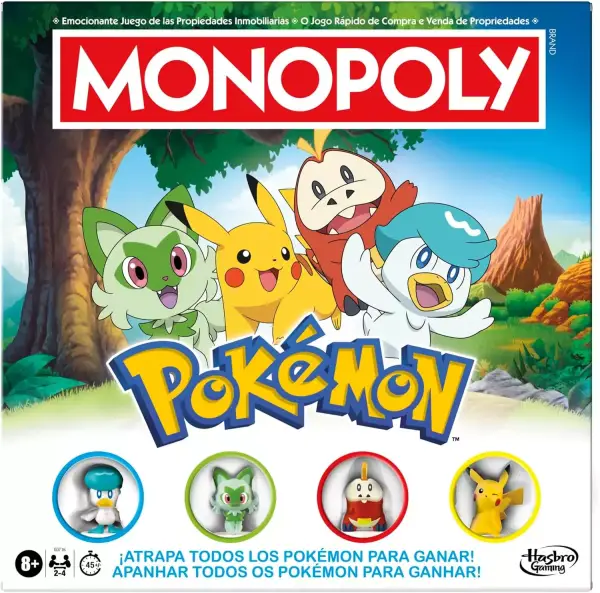 Juego de Mesa Monopoly Edición Pokémon Juego de Mesa Monopoly Edición Pokémon