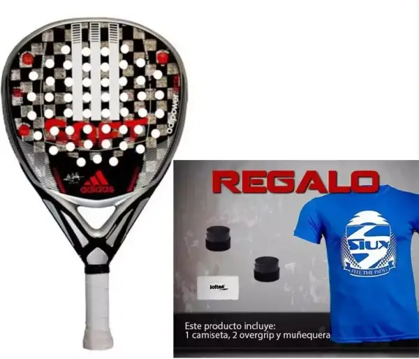 Pala Adidas Adipower ATTK Soft 1.8 + regalos Pala Adidas Adipower ATTK Soft 1.8 + regalos