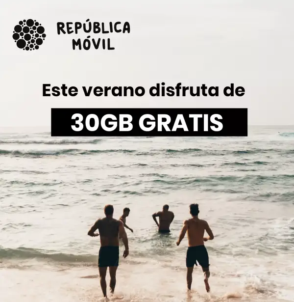 Disfruta de 30GB GRATIS este verano Disfruta de 30GB GRATIS este verano