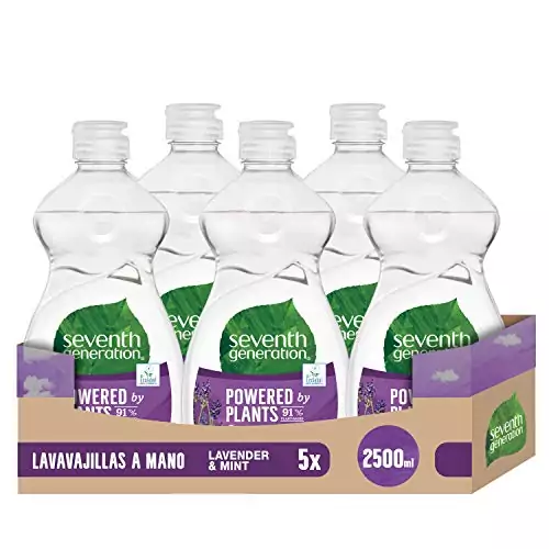 Lavavajillas a Mano, 5 Recipientes de 500 ml Lavavajillas a Mano, 5 Recipientes de 500 ml