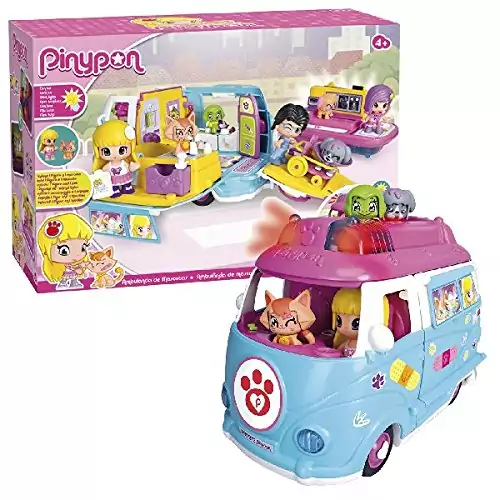 Pinypon Ambulancia de Mascotas, muñeca y Accesorios Pinypon Ambulancia de Mascotas, muñeca y Accesorios