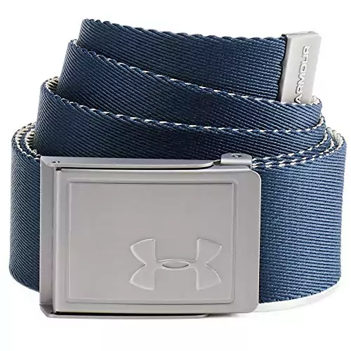 Cinturón Under Armour Men's Webbing 2.0 Belt, Hombre, Azul Cinturón Under Armour Men's Webbing 2.0 Belt, Hombre, Azul