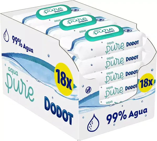 864 Toallitas Dodot Aqua Pure 864 Toallitas Dodot Aqua Pure
