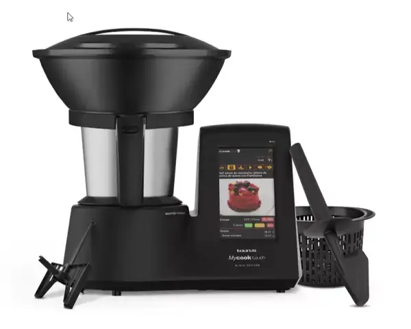 Robot de cocina Taurus Mycook Touch Black Edition Robot de cocina Taurus Mycook Touch Black Edition