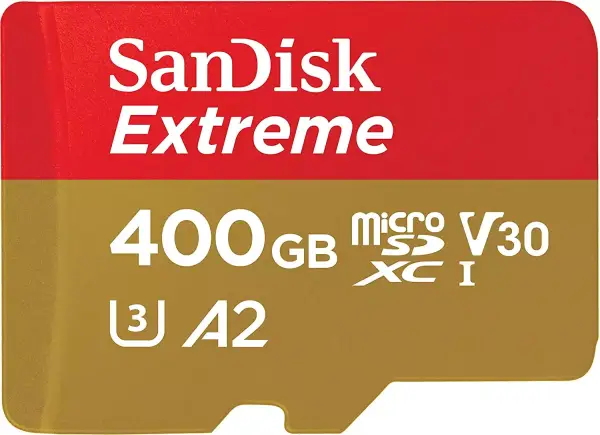 Tarjeta SanDisk Extreme 400GB Tarjeta SanDisk Extreme 400GB
