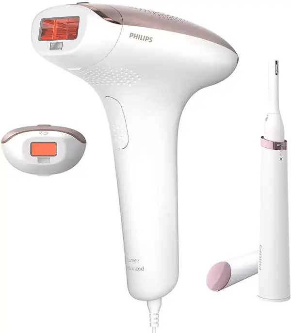 Depiladora Luz Pulsada Philips Lumea + Lápiz recortador vello Depiladora Luz Pulsada Philips Lumea + Lápiz recortador vello